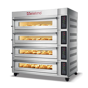 HUIMAI Professional New Wholesale From China Factory 4 Decks 12 <b>Trays</b> Bakery Deck <b>Oven</b> <b>Pizza</b> <b>Oven</b> - Product Image 1