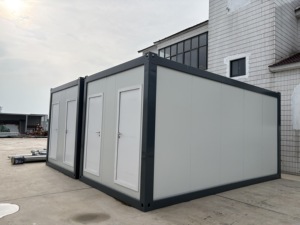 Casa Contenedor Prefabricada de Dos Pisos de 40 pies <span class=keywords><strong>para</strong></span> Obras de Construcción, Fácil de Ensamblar, <span class=keywords><strong>Apartamento</strong></span> de 2 Dormitorios - Product Image 5