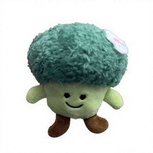 Internet-famous Creative Broccoli Plush Toy <b>Small</b> <b>Ornament</b> Keychain Vegetable Plush Doll Claw Machine Toy Gift 15cm - Product Image 6