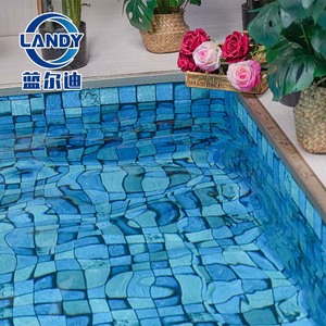 Landy PVC LUX979 <span class=keywords><strong>Liner</strong></span> de <span class=keywords><strong>piscine</strong></span> turquoise, imperméable, résistant à l'usure, ovale, pour <span class=keywords><strong>piscine</strong></span> <span class=keywords><strong>hors</strong></span> <span class=keywords><strong>sol</strong></span> - Product Image 6