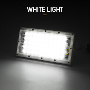 Projecteur d'extérieur ultra-mince pour projet professionnel Boîtier plastique portable Terrain de football SMD mince 20W 30W LED Jardin Ce - Product Image 5