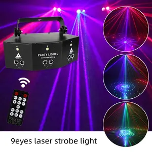 Novos Produtos Spotlight Disco Party Light Interior com Som Ativado Controle Remoto para Festas Doméstica Karaoke