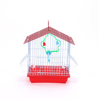 Cage à oiseaux en métal minimaliste tendance, petite 21x17x29 cm, 3 couleurs disponibles, pour calopsite, perruche, petit oiseau