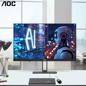 Ordinateur Gamer Tout-en-Un <span class=keywords><strong>AOC</strong></span> <span class=keywords><strong>24</strong></span> pouces, CPU I5 12450H, 16 Go, 512 Go SSD, PC Monoblock Tout-en-Un, Ordinateur de Bureau avec Batterie UPS - Product Image 1