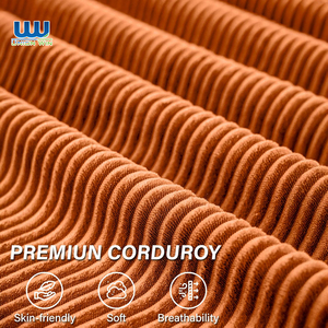 <span class=keywords><strong>Divano</strong></span> Letto Modulare Unisofa in Tessuto Corduroy con Massaggio e Imbottitura in Schiuma per Soggiorno, Hotel e Camera da Letto - Product Image 6