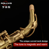 Manufacturer Wholesale Retail Professional High Grade Eb Woodwind Instrument X5 Purely Hand-carved Alto Saxophone