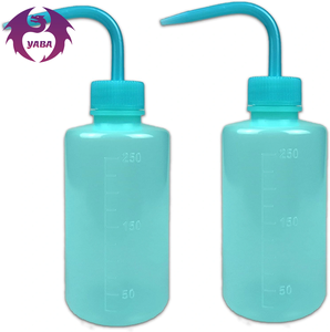 Botella de Plástico de 250ml/500ml para Lavado de Tatuajes, Botella de Limpieza con Boquilla para Uso en Estudios de Tatuajes - Product Image 6
