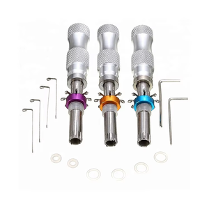 Juego de ganzúas tubulares multifuncionales de 7 pines para entrenamiento de cerrajería - Product Image 3