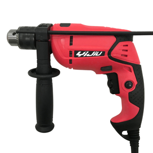 YIJIU高品質電動ハンマーインパクトドリル500W600W、700W13Mmパワーハンマードリル - Product Image 1