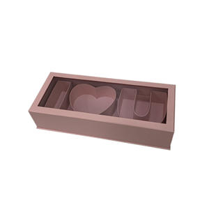 День Святого Валентина, я люблю тебя, прямоугольная коробка для цветов с буквами, вечная Цветочная коробка, в которой можно хранить шоколад - Product Image 4