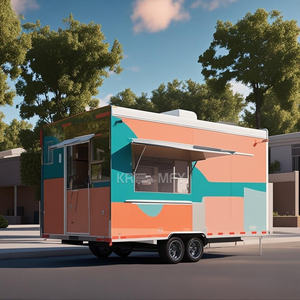 Camión de Comida Totalmente Equipado con Cocina Completa para Helados 2025, Carrito de Café Móvil, Quiosco de Pizza - Product Image 1