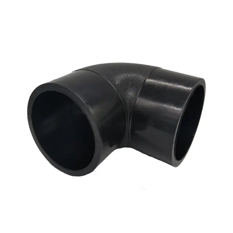 Chất lượng cao ASTM pe100 HDPE 90 khuỷu tay phụ kiện đường ống tại Trung Quốc nước đúc chế biến ống nhựa