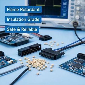 Gránulos de Plástico de Ingeniería PA6GF50 Termoestables y Confiables para Moldeo, Resistentes a Altas Temperaturas, para Conectores Eléctricos y Fibras - Product Image 1