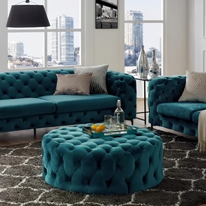 Canapé Chesterfield 3 places en gros d'usine, ensemble de canapés modernes italiens et nordiques pour <span class=keywords><strong>salon</strong></span>, villa, hôtel, canapé personnalisé - Product Image 5