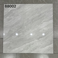 Carreaux de porcelaine effet marbre brillant 800x800 à veinage continu pour sols de hall d'appartement - Vente en gros