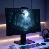 PC Todo en Uno de 23.8 Pulgadas, Core I5 de 10.ª Generación, 8GB de RAM, 512GB SSD + HDD, Windows 10/11 Pro, Computadora de Escritorio Empresarial OEM para Revendedores