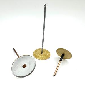 वायु वाहिनी वेल्डिंग स्टड ग्लास ऊन इन्सुलेशन एयर कंडीशनर पाइप उच्च तापमान प्रतिरोधी 304 स्टेनलेस स्टील राउंड सिर नाखून - Product Image 4