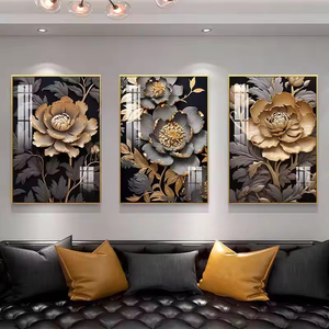 لوحة جدارية زخرفية حديثة بنمط داكن عالية الجودة ، لوحة تزيين المنزل - Product Image 2