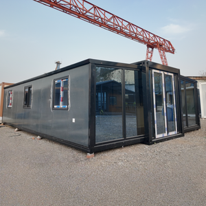 Maison conteneur préfabriquée extensible populaire de 30 pieds, écologique, à montage rapide, petite, mobile, modulaire, pour hôtel, <span class=keywords><strong>appartement</strong></span>, villa - Product Image 1