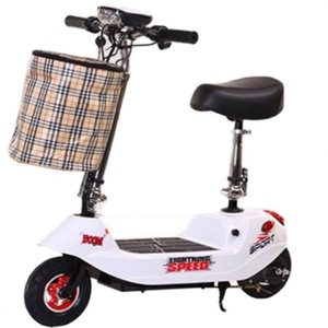 Bicicleta Eléctrica Plegable de Alta Calidad 2023 con Neumáticos de 8 Pulgadas, Mini Bicicleta Eléctrica/Scooter Eléctrico de Moda - Product Image 1