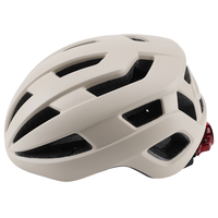 Casque de vélo de route haute visibilité Honortour HT-003 avec feu arrière LED intégré, mousse EPS résistante aux chocs, coque ABS, sport