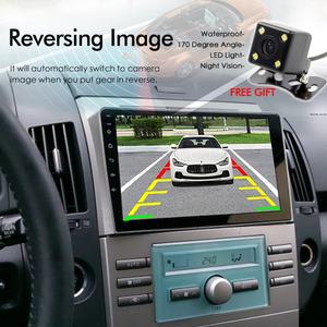 Autoradio stéréo sans fil CarPlay Android 13 avec commande vocale IA, 128 Go, navigation GPS pour Toyota Corolla Verso 2006, lecteur multimédia vidéo - Product Image 4