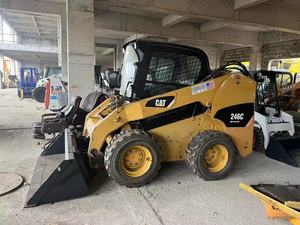 Caterpillar d'excellente qualité pour la mini-chargeuse compacte Cat 246C en bon état de fonctionnement avec composant de moteur principal - Product Image 2