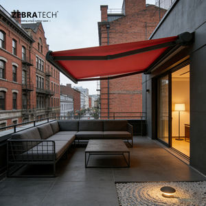 <span class=keywords><strong>Toldo</strong></span> de Terraza de Aleación de Aluminio Resistente al Agua y a los Rayos UV con Certificación CE, Operación Motorizada y Control Remoto para Uso en Exteriores - Product Image 1