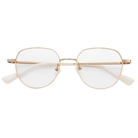 Lunettes de vue personnalisables de style métallique léger, design simple, monture haut de gamme, fabrication en usine