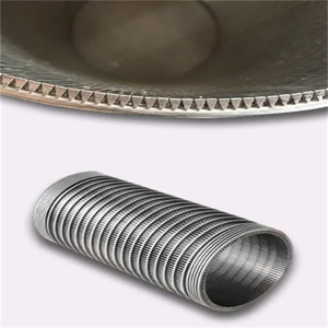 SS petrol ve su kum filtre borusu sondaj kuyusu için/kama tel ekran/maden elek ekran - Product Image 2