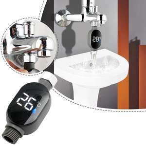 Termómetro Digital LED Inteligente a Prueba de Agua para Baño de Bebés, con Apagado Automático Seguro y Preciso - Product Image 3