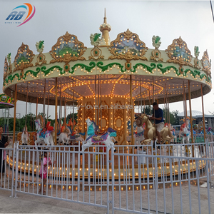 Nouveau Design attrayant chinois rotatif de luxe carrousel prix pour parc d'attractions - Product Image 4