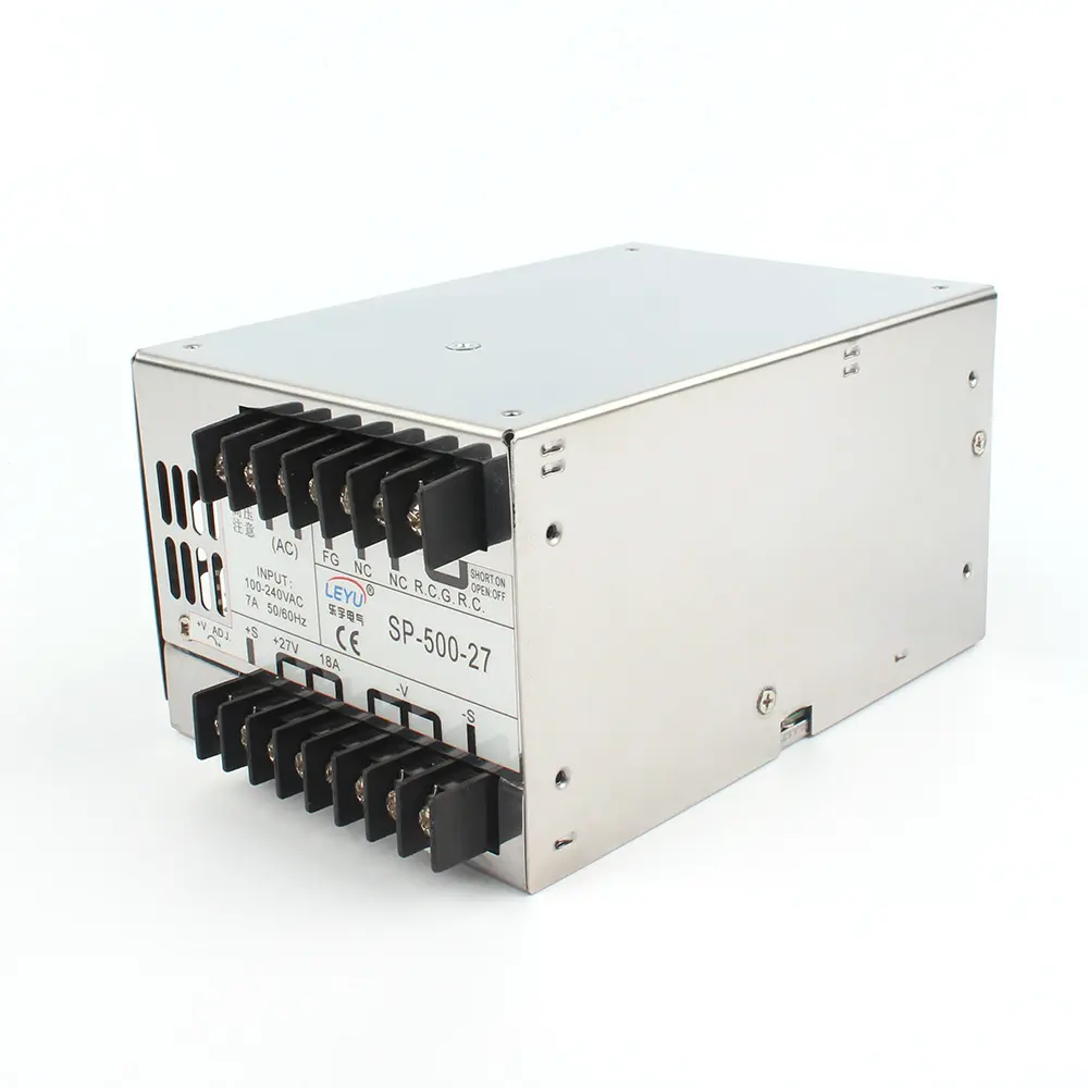 SP-500 24V ac para dc única saída 500W comutação variável de alimentação com função PFC