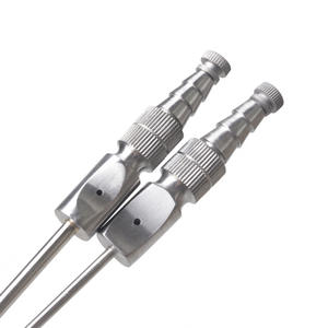 Tubos de Succión de Saliva de Acero Inoxidable de Alta Resistencia, Instrumentos Quirúrgicos Dentales Transfronterizos, Cabezales de Succión Metálicos para Implantes - Product Image 2