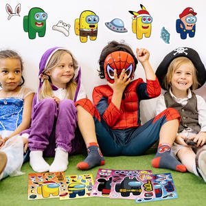 24pcs Space Werewolf Killing Series Stickers Party Enfants Garçon et Fille Jouer Stickers Colorés - Product Image 6