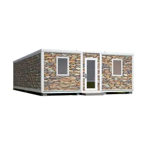 Portable Prefabricated Customize Bedroom 20Ft 40Ft Luxury Living Steel Expandable Container House