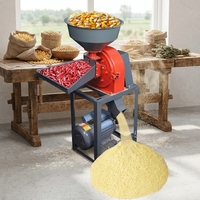 Broyeur à marteaux haute performance pour maïs, machine de broyage de céréales pour l'alimentation animale, pour maïs, blé, haricots, épices, piments