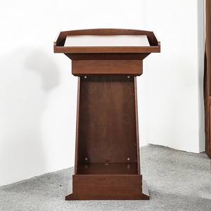 Podio de madera para oficina, estación de discursos, mesa de bienvenida y consulta para aulas, escuelas, centros comerciales, exteriores e iglesias - Product Image 4