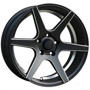 Jantes en alliage léger RSJ pour BMW, personnalisées, 15, 16, 17 pouces, 4x100, 5x100/5x114.3/112, 4 ou 5 trous, 6 branches, pour voitures particulières - Product Image 5