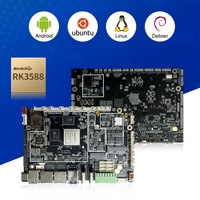 Canzone Nuevo Android Debian Ubuntu Linux RK3588 A55 Quad Core 8K Set Top Box Placa Base LPDDR4 Gráficos Integrados SATA 128GB