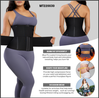 Ceinture amincissante et sculptante pour femme, respirante, antibactérienne, écologique, marque privée, service personnalisé