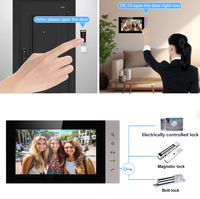 Portier Vidéo Intelligent AHD 4 Fils Meilleures Ventes, Écran d'Affichage Original, Caméra de Sonnette de Maison, Visiophone d'Entrée à Prix d'Usine