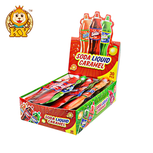 Toptan tatlılar soda şişe şekli sıkmak ekşi reçel meyveli sıvı şeker - Product Image 5