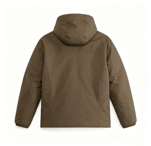 Custom <strong>Men's</strong> Mountaineering <strong>Jacket</strong> Hooded Full Zip <strong>Padded</strong> Windproof Cold Resistant Water Resistant Winter Outdoor Hiking ODMOEM - Product Image 3