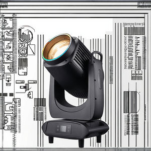 Faro LED Serie Protezione Completa 600W Impermeabile con Testa Mobile, Struttura di Dissipazione del Calore con Tubo di Rame e Ventola - Product Image 3