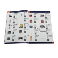 Service d'impression de catalogue de livre de conception de catalogue de production couleur professionnelle personnalisée