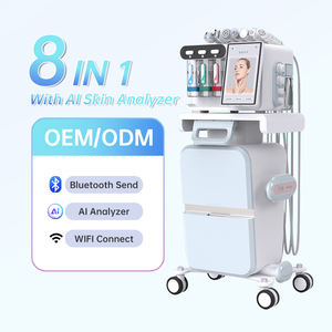 Wifi Aansluiten Diepe Reiniging Dermabrasie Zuurstof Injector Gezicht Hydro Schoonheid Gezichtsmachine Aqua Peeling <span class=keywords><strong>Peel</strong></span> Gezichtsmachine - Product Image 1