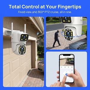 Cámara WiFi6 de 3MP con Doble Luz, Codificación H.264, Seguimiento Humano, Grabación de Doble Canal, Compatible con Alexa y Google Home, Directo de Fábrica y Personalizable - Product Image 3