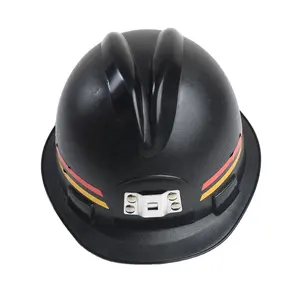 安全帽矿工照明安全帽建筑灯矿灯头盔可调式煤矿防护头盔