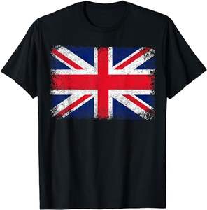 Custom London UK United Kingdom <strong>Union</strong> <strong>Shirt</strong> Wholesale <strong>Jack</strong> England Souvenir Gift <strong>T</strong>-<strong>Shirt</strong> Summer 100% Cotton OEM O-neck Men Tees - Product Image 2